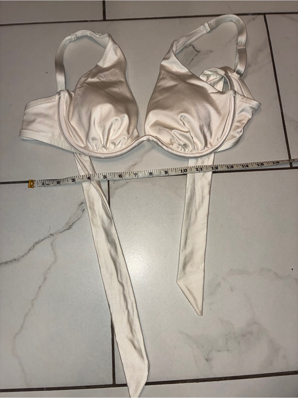 Shade & Shore White Bikini Top